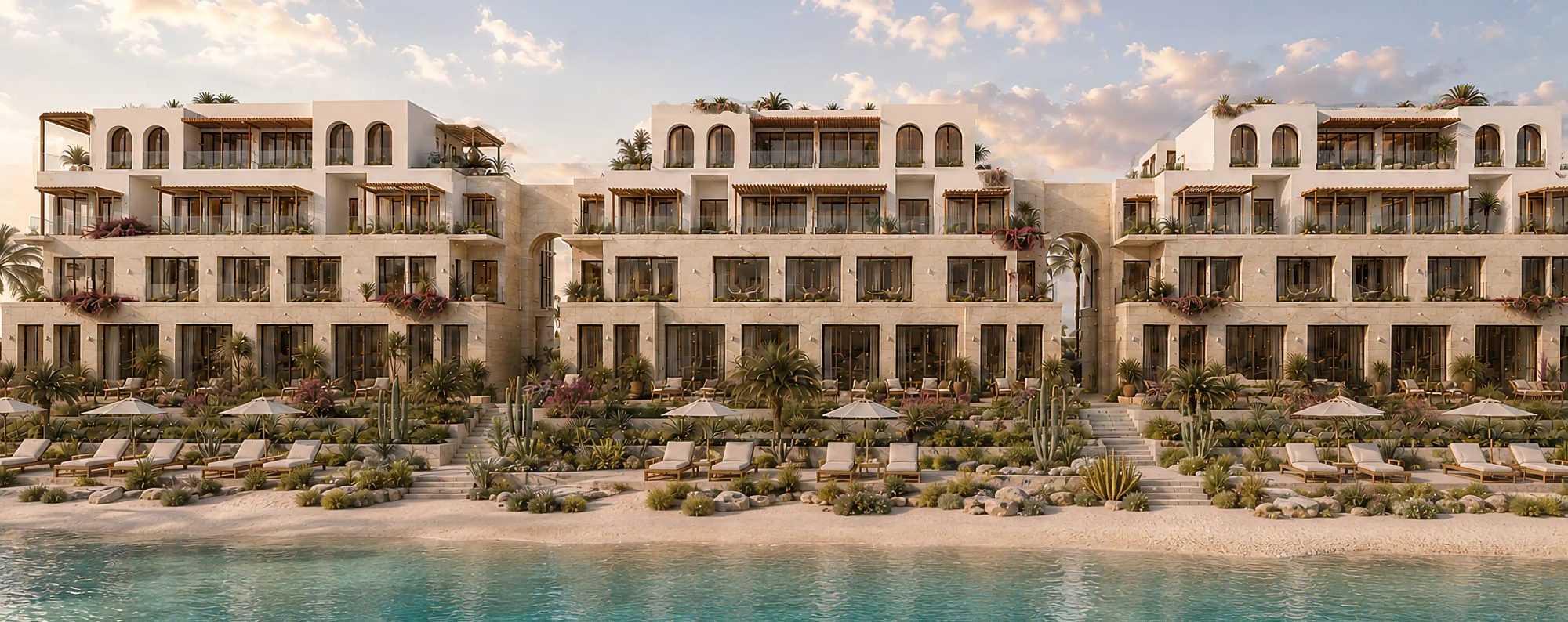 Boutique Hospitality Lifestyle Takes Shape on the Shores of Mountain View Ras El Hekma